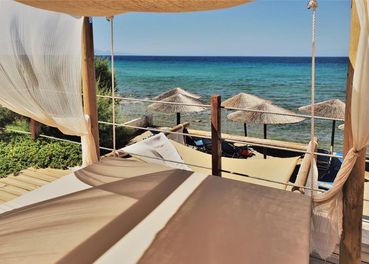 Tsamis Zante Suites (Adults Only) Psarou  Exterior foto Beach at the hotel