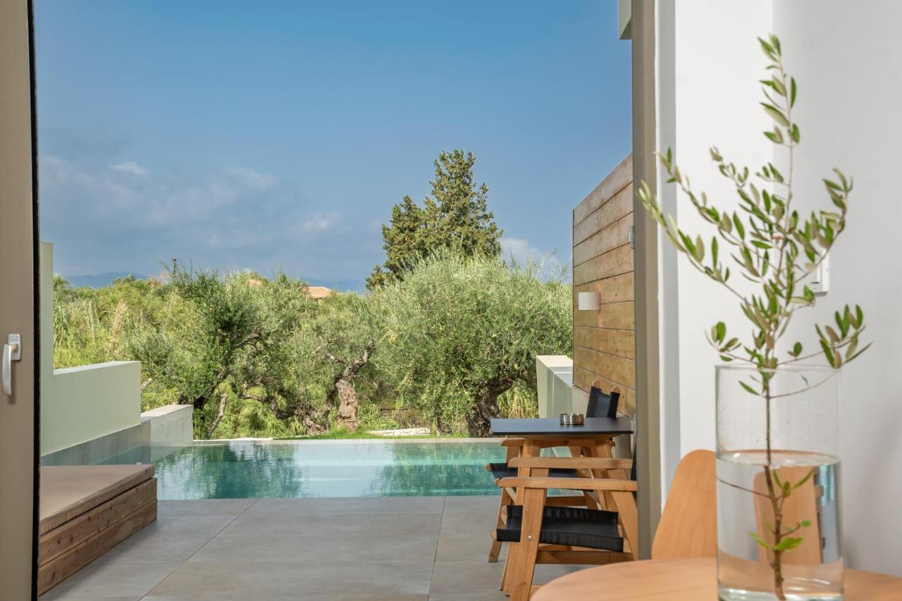 Tsamis Zante Suites (Adults Only) Psarou  Exterior foto Private pool at the hotel