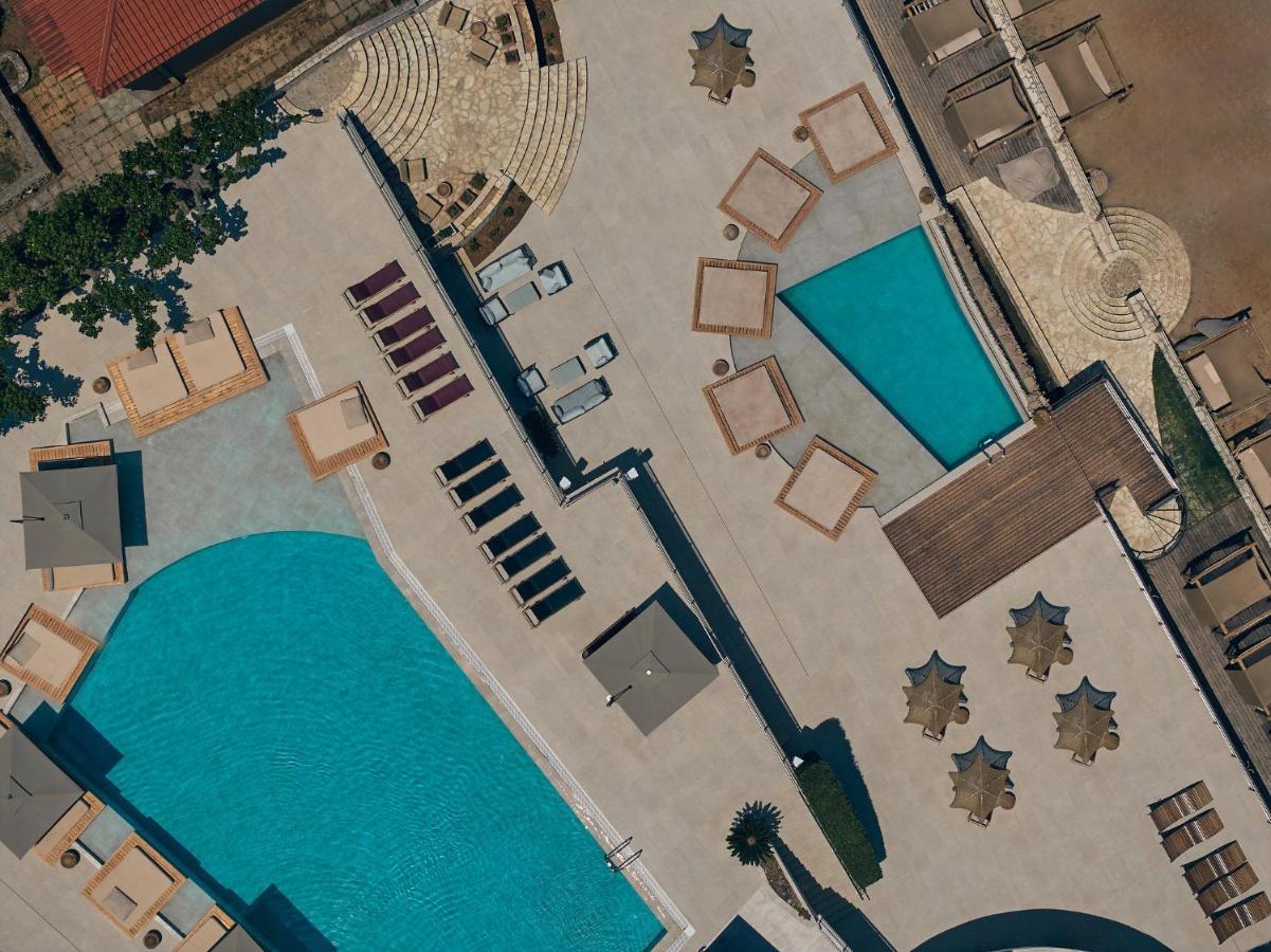 Tsamis Zante Suites (Adults Only) Psarou  Exterior foto Aerial view of the hotel