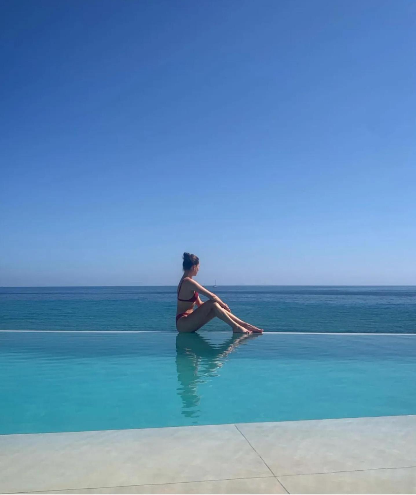 Tsamis Zante Suites (Adults Only) Psarou  Exterior foto Infinity pool